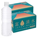 PICKUP! 注目商品5 - Amazon.co.jp: (ラベルレス　エコ　富士山のバナジウム&シリカ　天然水　500ml×48本)／24本×2箱　富士清水　バナジウム　シリカ　