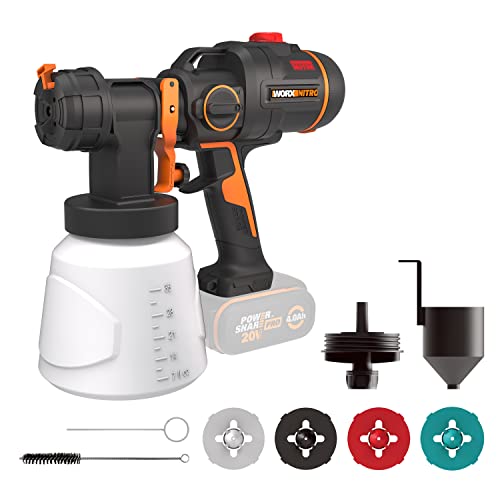 WORX WX020.9 Nitro Akku-Farbsprühsystem 20V, ohne Akku & Ladegerät