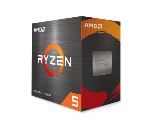 AMD Ryzen 5 5500 6-Core, 12-Thread Unlocked Desktop Processor with Wraith Stealth Cooler : Electronics