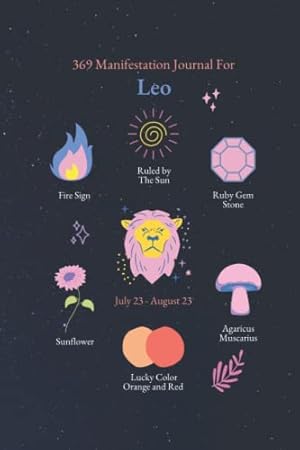 Manifestation Journal For Leo Zodiac Sign
