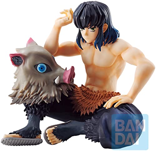 Ichibansho Figure - Demon Slayer: Kimetsu no Yaiba - Inosuke Hashibira (Tengen Uzui is Here!), Bandai Spirits Collectible Statue