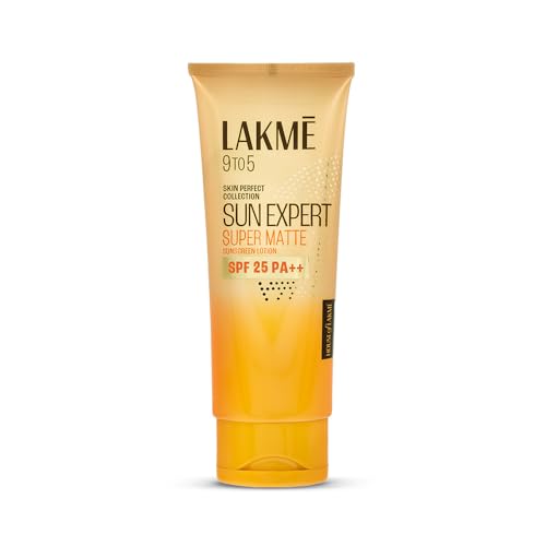 Lakme Sun Expert SPF 25 PA++ Super Matte Lotion Sunscreen,100ml