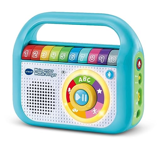 (-35%) VTech Mein Erster Musik-Player – Kinder MP3 Player mit Bluetooth, 40 Lieder