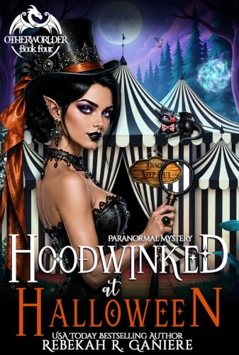 Hoodwinked at Halloween book cover