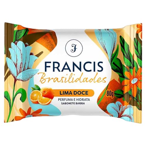 Francis Sabonete Em Barra 80G Brasilidades Lima Doce