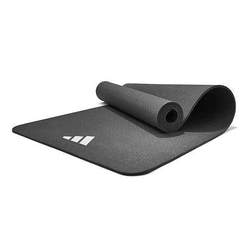 adidas Yogamatte, 8 mm, Schwarz