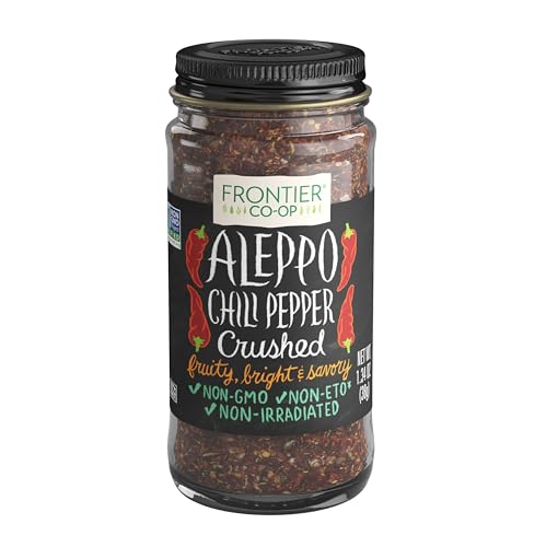 Frontier Aleppo Chili Pepper, Crushed, 1.34 Ounce