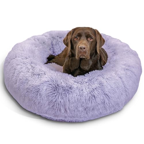 Best Friends by Sheri Original Calming Donut Dog Bed for Large Dogs