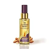 Bajaj Almond Drops Hair Serum 50 ml With Almond Oil Vitamin E Nourishes Dry Frizzy Hair