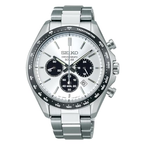 SEIKO SELECTION Men's Solar Chronograph The Standard ソーラークロノグラフ Rechargeable Watch