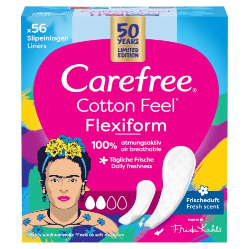 (-25%) Carefree Slipeinlagen Cotton Feel Flexiform mit Frischeduft, 56 Stk