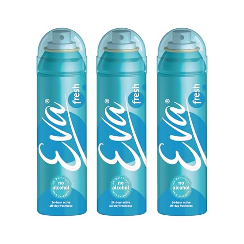 EVA Fresh+Fresh +Fresh Deo Spray 150 ml (Pack of 3)