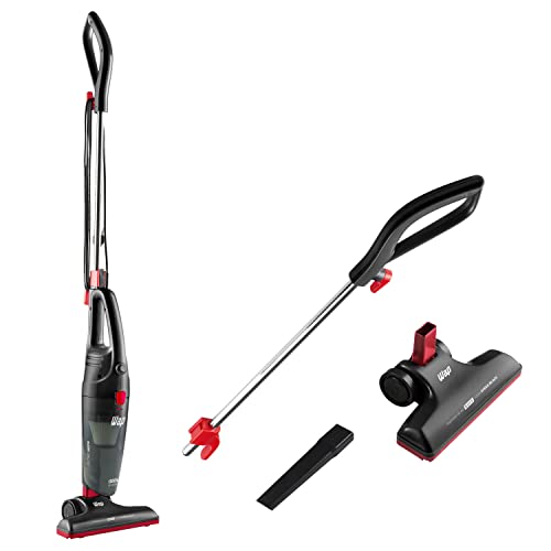 WAP Aspirador de Pó Vertical High Speed Black 2 em 1 Aspirador de Mão, 1300W 83 dBA Preto e Vermelho 127V