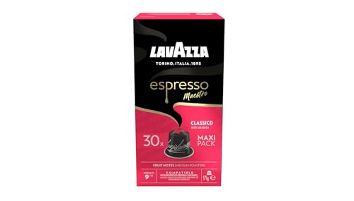 (-17%) Lavazza, Espresso Maestro Classico, 1x 30 Aluminiumkapseln kompatibel mit Nespresso* Originalmaschinen