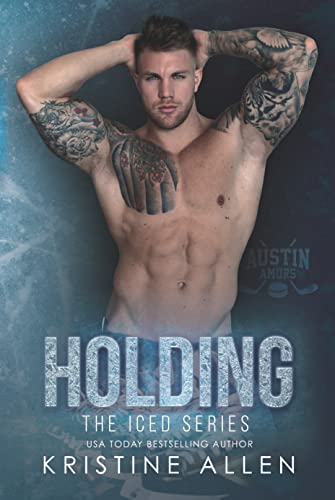 Holding book cover