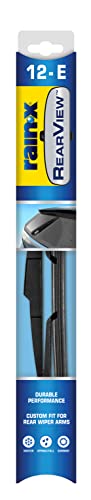 Rain-X 850027 RearView 12-E Rear Wiper Blade, 12 Inch Composite Rear Wiper Blade, Fits Snap Claw , Automotive Replacement Wiper Blades That Meet Or Exceed OEM Quality And Design Standards