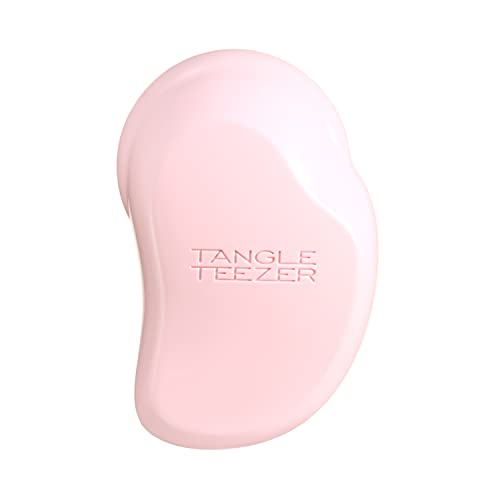 Tangle Teezer Original Detangler Brush, Dry & Wet Travel Size Mini Hair Brush, for Kids & All Hair Types, Millennial Pink