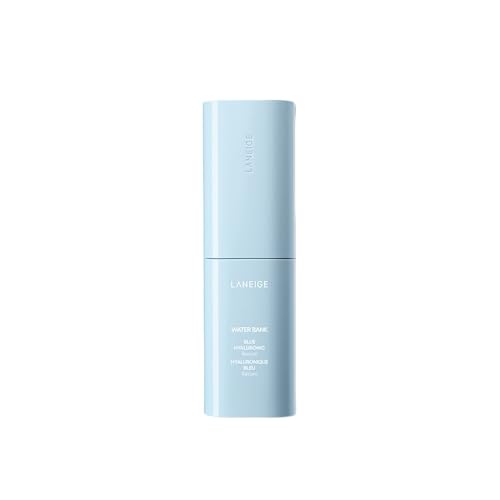 LANEIGE Water Bank Blue Hyaluronic Serum: Hydrating Face Serum with Peptide & Green Tea Enzyme to Improve Skin Firmness & Radiance