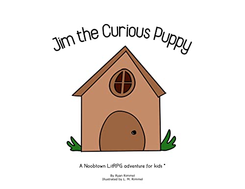 Jim the Curious Puppy book cover