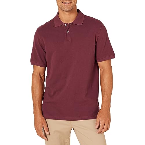 Amazon Essentials Men's Slim-Fit Cotton Pique Polo