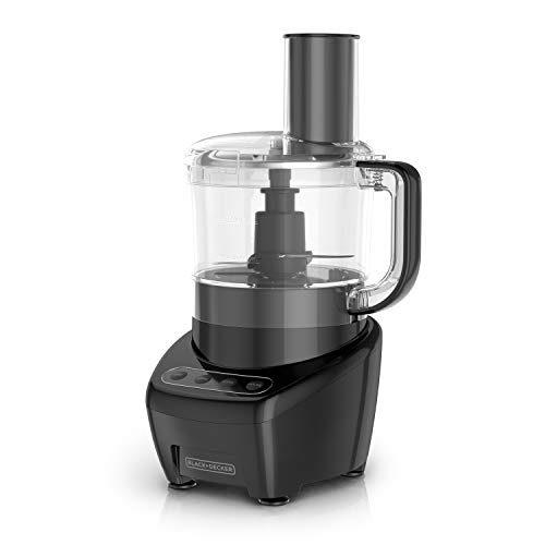 Black+Decker 3-in-1 Easy Assembly 8-Cup Food Processor Slice, chop and mix all sorts of