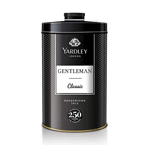 Yardley gentleman Classic talc 400gm, Black