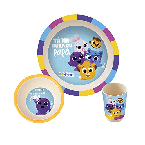 Zoop Toys Kit De Refeição Bolofofos Com 3 Peças