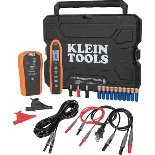 Klein Tools ET450 Advanced Circuit Breaker Finder and Wire Tracer Kit | Underground Circuit Breaker Finder and Wire Tracer Kit