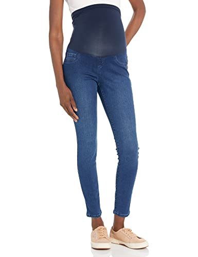 Motherhood Maternity Women's Super Stretch Secret Fit Over the Belly Skinny Jeans