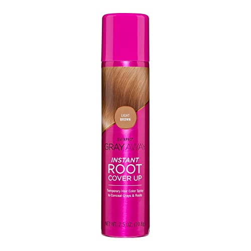 EVERPRO Gray Away Instant Root Cover Up Spray 2.5oz - Light Brown