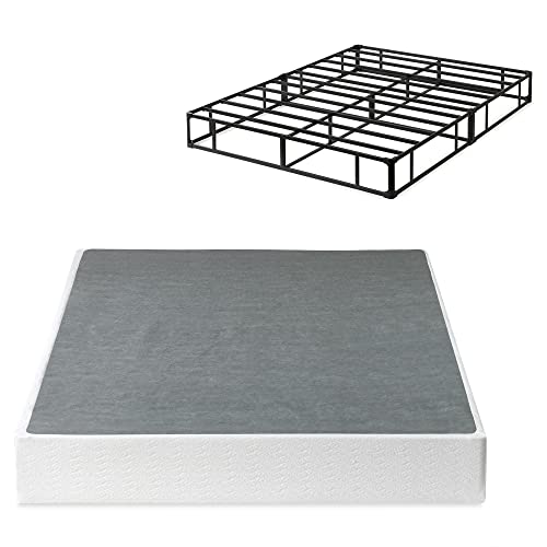 Zinus 9 Inch King Metal Smart Box Spring with Quick Assembly, Mattress Foundation, Strong Metal Frame, Easy Assembly