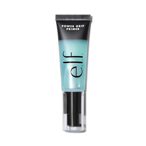 e.l.f. Power Grip Primer, Gel-Based & Hydrating Face Primer For Smoothing Skin & Gripping Makeup, Moisturizes & Primes, 0.811 Fl Oz (24 ml.)