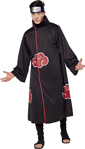 InSpirit Designs Adult Naruto Akatsuki Robe Costume, Multicolored, SM