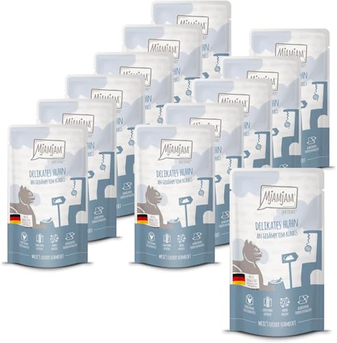 🔥 SELTEN SO GÜNSTIG (-14%) MjAMjAM - Quetschie - delikates Huhn an gedämpftem Kürbis 12 x 125 g
