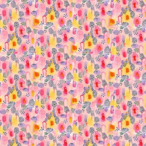 100% Combed Cotton Printed Quilting Fabric by The Yard – Soft & Breathable | Perfect for Quilts, Clothing, Accessories, Blankets, Home Decor, Crafts & DIY