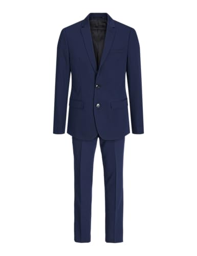 (-30%) JACK & JONES Jungen Jprsolar Suit Noos Jnr Anzug, Medieval Blue, 164