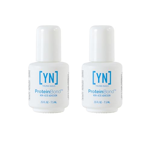 Young Nails Nail Protein Bond, Superior Bonding Primer for Acrylic and Gel, 0.25 oz.