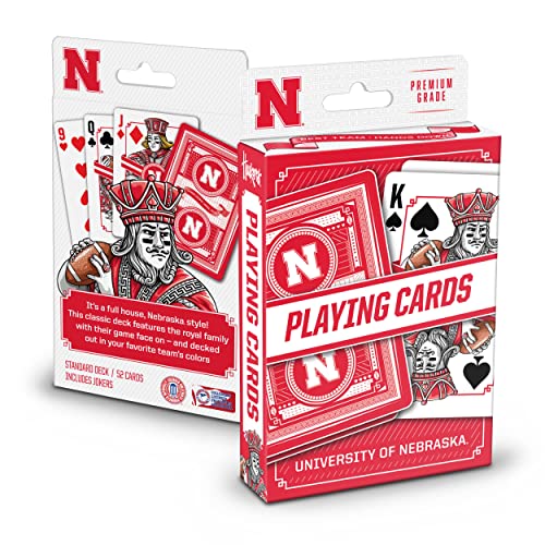 YouTheFan NCAA Nebraska Cornhuskers Classic Series Playing Cards