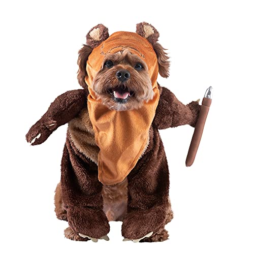 Endor Ewok Pet Costume - L