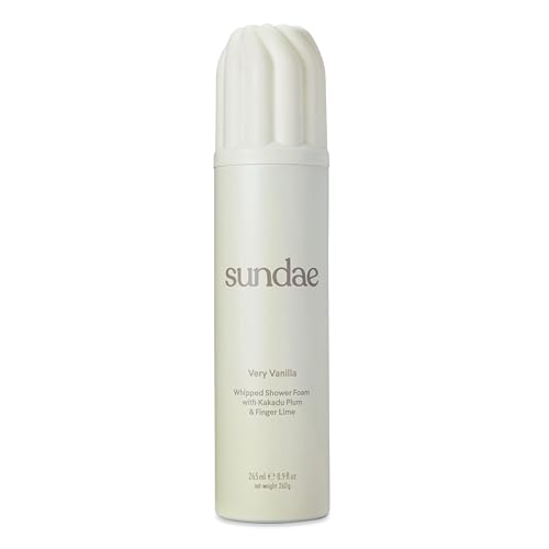 sundae Whipped Shower Foam Very Vanilla Foaming Body Wash 8.9 fl oz, 265ml
