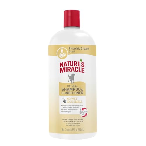 Nature's Miracle Oatmeal Shampoo and Conditioner Odor Neutralizer A gentle shampoo for eliminating