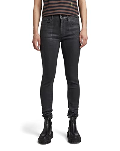 (-43%) G-STAR Damen 3301 Skinny Jeans, Grau (Magma Cobler D05175-B964-D360), 27W / 30L