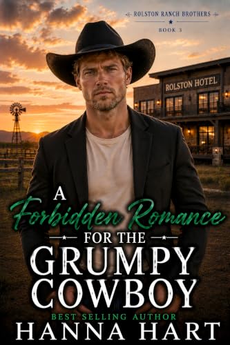 A Hidden Romance for the Grumpy Cowboy book cover