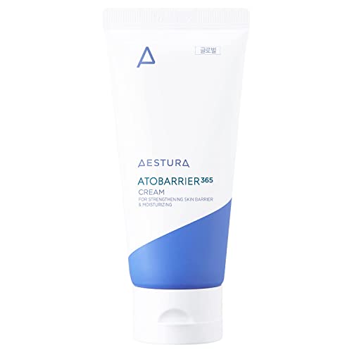 AESTURA ATOBARRIER365 Cream with Ceramides, Korean Face Moisturizer for Barrier Repair | 120H lasting Hydration, Ceramide Capsules, Dry & Sensitive Skin, Non-comedogenic, 80 mL / 2.70 fl.oz.