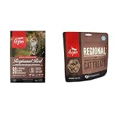 ORIJEN® Dry Cat Food, Grain Free, Premium, High Protein, Fresh & Raw Animal Ingredients, Regional Red, 12lb Freeze Dried Cat Treats, Regional Red, 1.25oz