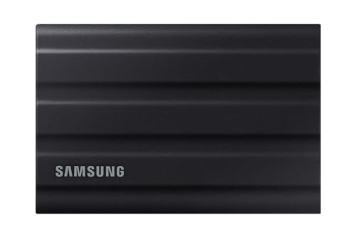 Samsung T7 Shield Portable SSD 1TB, USB 3.2 Gen2 External SSD, Up to 1,050MB/s, Rugged, IP65 Water & Dust Resistant, for Photographers, Content