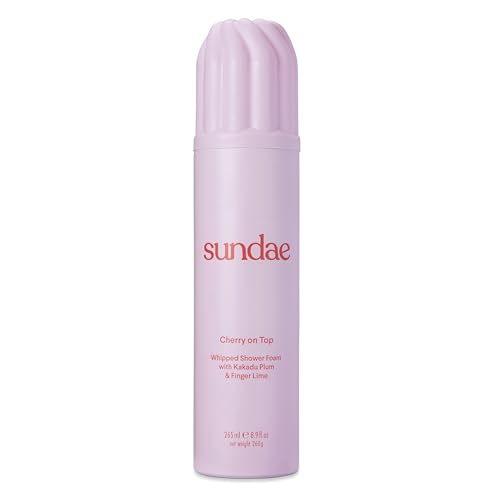sundae Whipped Shower Foam Cherry On Top Foaming Body Wash 8.9 fl oz, 265ml