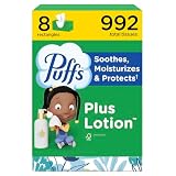 Puffs Plus Lotion Facial Tissues, 8 Family Boxes for only $9.59 shipped