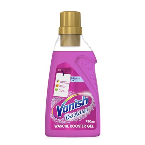 🔥 STARKER PREIS (-33%) Vanish Oxi Action Gel Pink – 1 x 750 ml – Fleckenentferner und Wäsche-Booster Gel ohne Chlor – Für bunte Wäsche