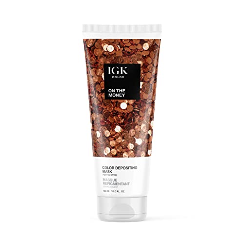 IGK On The Money Hair Gloss + Semi-Permanent Color Depositing Mask